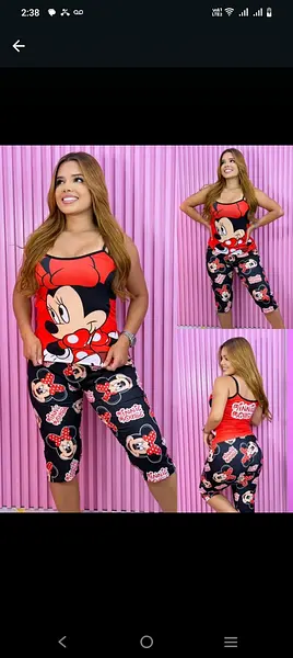 Pijama Capri Micky