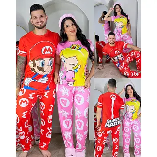 Pijama Pareja Mario