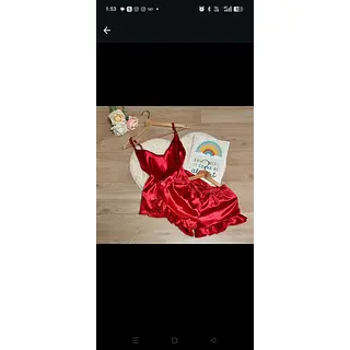 Pijama Shorts Satín