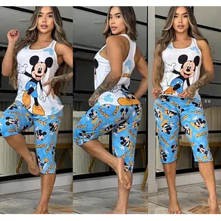 Pijama Capri Mickey Mouse