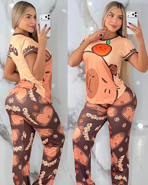 Pantalón Camiseta Capibara